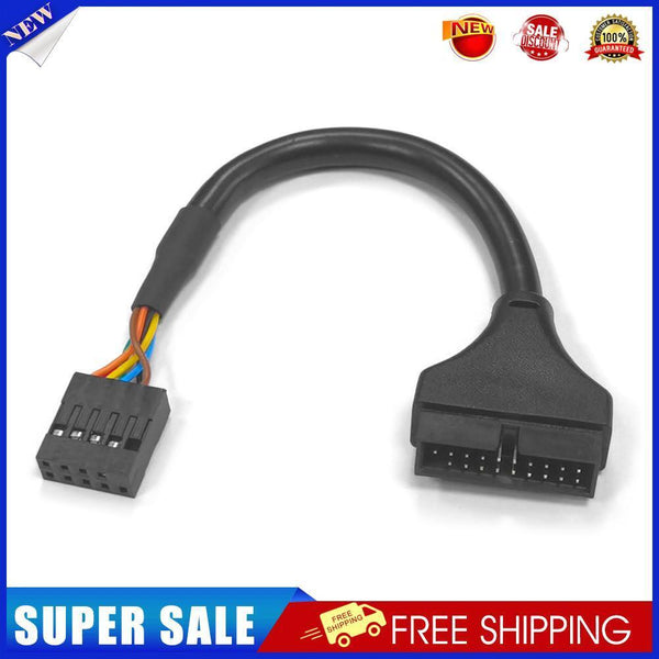 15cm USB 3.0 to USB 2.0 Wire 20 Pin Male to 9 Pin Female Adapter Cable
