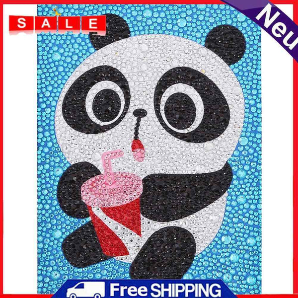5D DIY Full Drill Diamond Painting Cartoon Special Shaped Kids Embroidery Gift