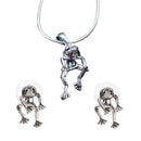 Girls Women Gift Gothic Stud Earrings Earrings For Women Frog Earring Necklace