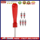 5pcs Valve Cores with Car Bicycle Tyre Tire Valve Core Remover Repair Tool