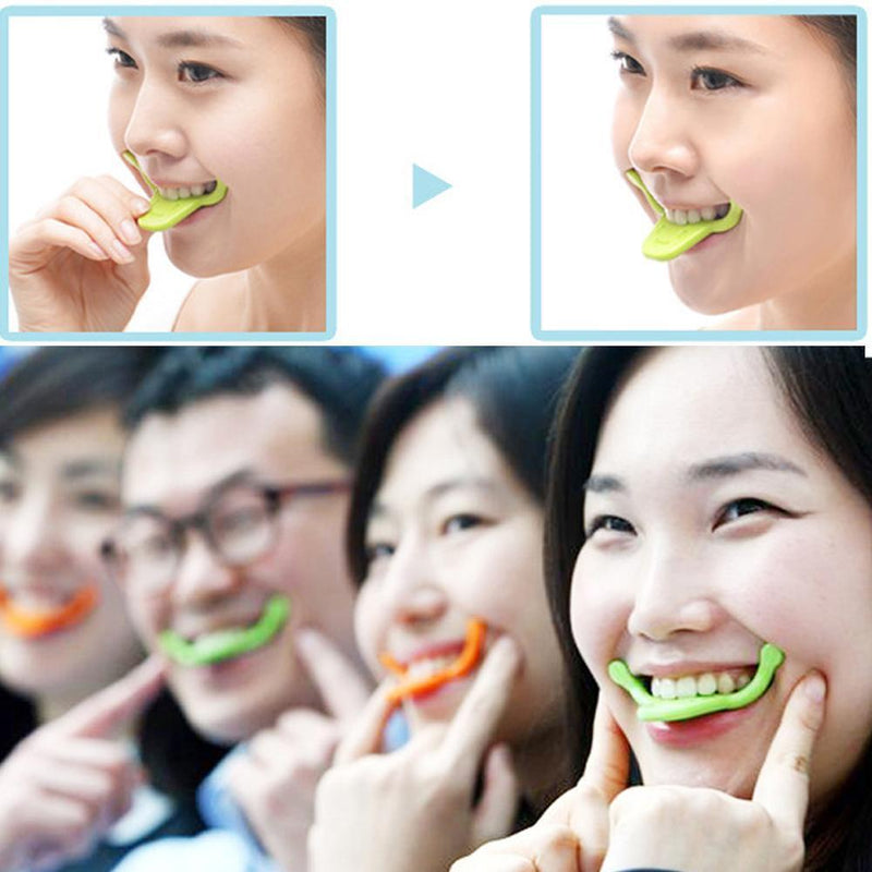 Smile up Maker Silicon Smile Face Line Muscles Stretching Training Trainer