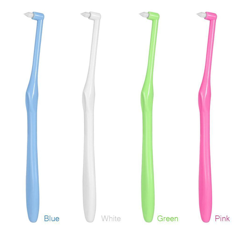 Orthodontic Interdental Brush Cleaning Soft Toothbrush Oral Care (Blue)