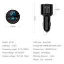 2021 Bluetooth Car Fm Transmitter Mp3 Radio Wireless Hot Adapter Kit Sale T2Z0