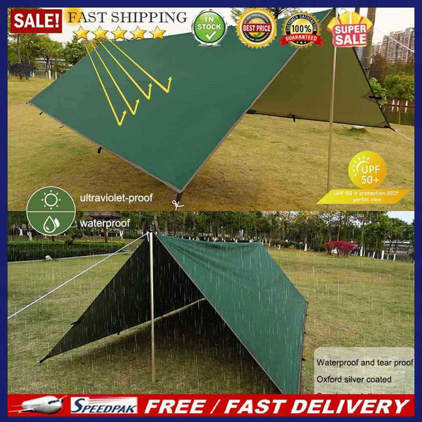Multifunctional Sun Shade Sun Protection Awning Tent for Camping Picnic Barbecue