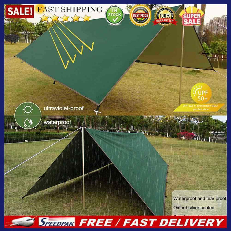 Multifunctional Sun Shade Sun Protection Awning Tent for Camping Picnic Barbecue