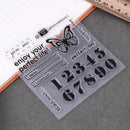 Digital Butterfly Silicone Clear Stamp DIY Scrapbooking Album Decor Seal