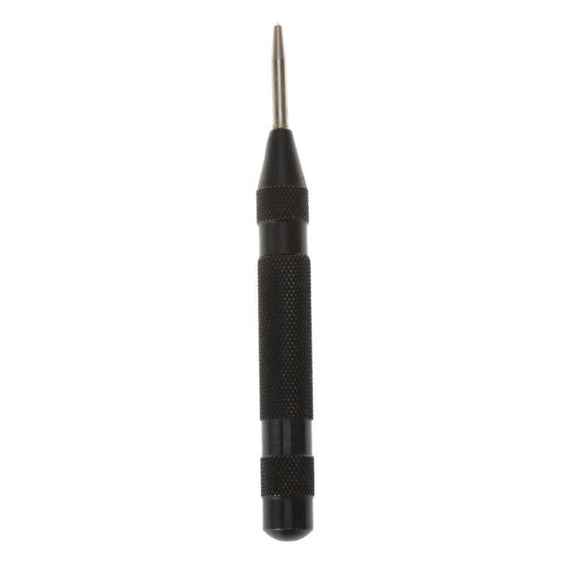5Inch Automatic Center Pin Punch Spring Loaded Marking Starting Black Newly