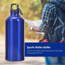 700ml Aluminum Portable Outdoor Sports Water Bottle Drinking Kettle (Blue) Newly