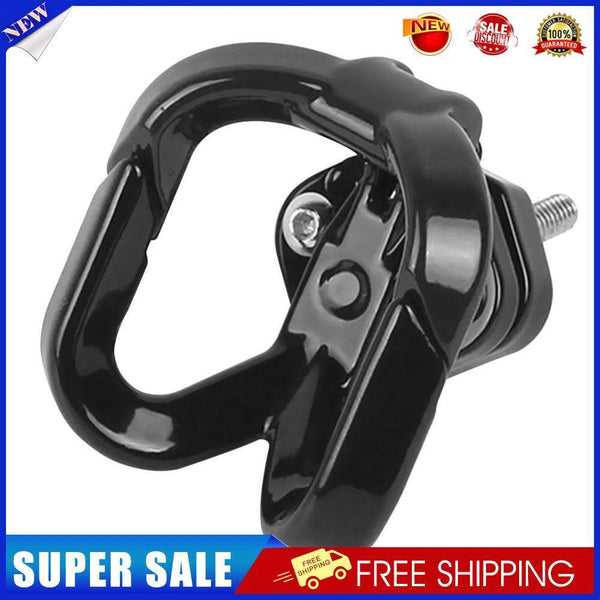 Motorcycle Luggage Helmet Hook Hanger Double Claw Bag Bottle Holder (Black)