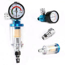 Spray Air Regulator Gauge Oil Water Trap Filter Separator Pneumatic Tools