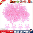 100pcs Sprinkles Paper Confetti  Filling Baby Shower Decor(Pink Pacifier)