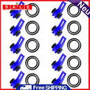 10pcs Fishing Hook Keeper for Fishing Rod Pole Lures Safety Holders (Blue)