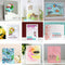 Decorative DIY Drawing Paper Layering Stencil Embossing Scrapbooking Template