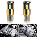 LED 3030 6SMD COB Dome Map T10 W5W Car LED Reading Bulbs License Plate Light