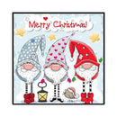 11CT 3 Beach Full Embroidery Goblin Cotton Print Cross Stitch Home Decoration