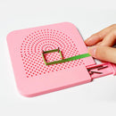 Handmade Quilter Grid Guide for Paper Folding Craft Paper Quilling (Pink)