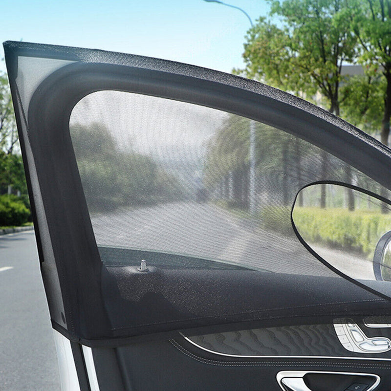 Car Front Rear Side Window Sun Shades Set Anti Mosquito Sunshade Universal Newly