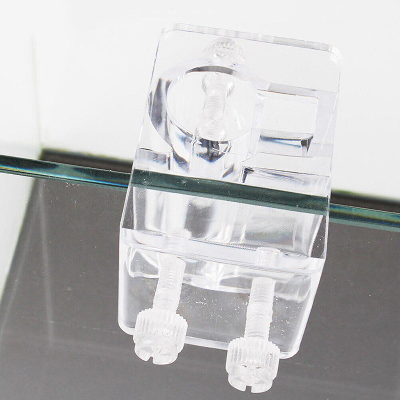 Fish Tank Aquarium Fixed Tubing Feeder Clamps Inflow Outflow Filter Hose Pi