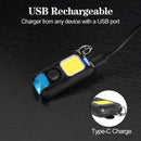 LED Keychain Light - Waterproof Outdoor Night Working Light for Night Camping