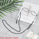 Black Eyeglass Lanyard  Glasses Chain Glasses Necklace  Eye Wear Accessories