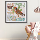 5D Partial Special Shape Drill Diamond Painting Bird Mosaic Rhinestone Draw