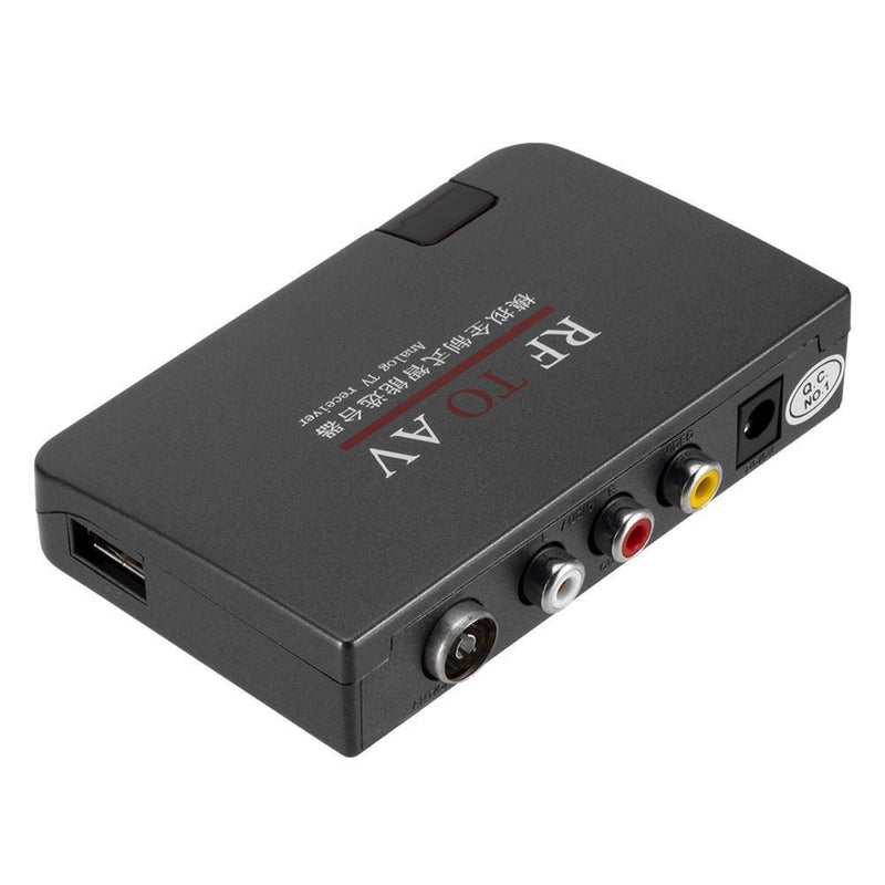 RF to AV Analog TV Receiver Converter Modulator Adapter w/AV Cable (US)