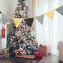 INS Nordic Cotton Fabric Flags Yellow Gray Pennant Party Wedding Supplies Newly