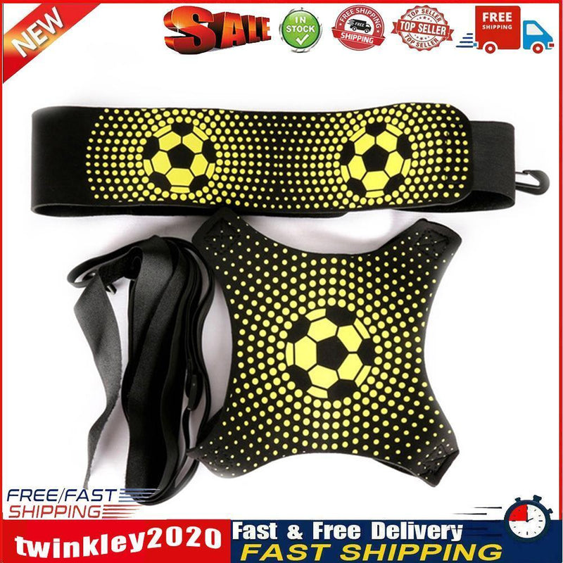 Kick Trainer Solo Practice Soccer Training Juggle Elastic Band (Football) Newly