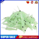 50pcs Luminous Shrimp Soft Lure 3cm Night Fishing Bait Fluorescent Glow
