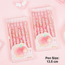 Colorful Refill Press Honey Peach Rollerball Pen Ballpoint Pen Gel Pens