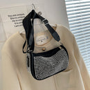 Rhinestone Handbag for Women Shoulder Bag Ladies Female Crossbody Shiny Purse