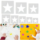 Decorative Star Template Stencils Painting Templates Scrapbooking Paper Card
