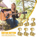 6pcs Guitar Tuning Pegs 3L 3R Tuner Machine Heads for Acoustic Electric Guitar