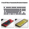 RGB Mechanical Keyboard for Flesports MK870 Programmable Keyboard (White)