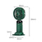 #A Portable Handheld Hanging Neck Fan Multifunctional LED Display Air Cooling Fa
