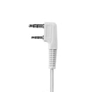 2Pin Dual Earphone Earpiece Mic PTT for BAOFENG KENWOOD Radio Walkie Talkie