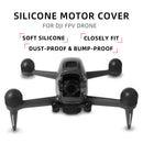 4pcs Dust-Proof Motor Protector for DJI FPV Engine Protective Cap (Black) Newly
