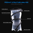 Outdoor Portable Water Bags TPU Thickened Riding Folding Water Drinking Pouch