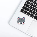 12pcs Color Animal Head Image Self-adhesive Stickers DIY Diamond Painting K