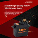 Bcato S08MD II 2.4/2.8 Kgf.cm 13g Metal Gear Digital Servo Kit for RC Helic