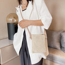 Straw Beach Bag for Women Handbag Woven Shoulder Bohemian Summer Crossbody Bags