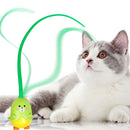 Automatic Rotating Cat Ball Toys Rubber Bite Resistant Magic Tail Cat Stick