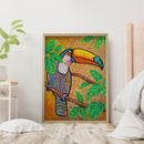 Bird Mosaic Diamond Painting Drawing Full Special Shape Drill Crystal Handc
