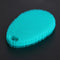 Waterdrop Antibacterial Silicone Antibacterial Washing Brush(Cyan)