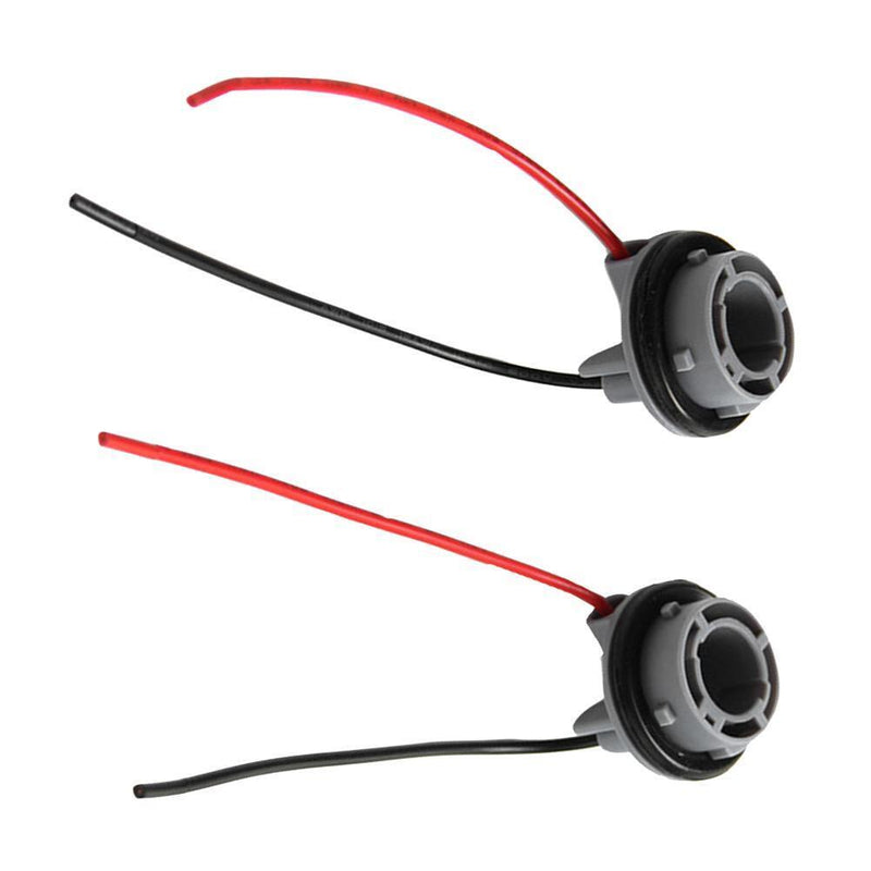 2pcs Car Auto 1156 Light Bulb Socket Lamp Holder LED Wiring Connector Adapter