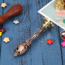 Retro Wax Sealing Stamp Alloy Handle Grip Wedding Post Stamping Decor (B) Newly
