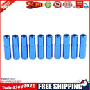 10PCS Mountain Road Bike Bicycle Brake Cable Hose Housing End Cap 5mm(Blue)