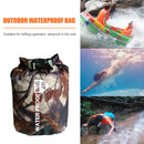20L Outdoor Dry Bag Swimming Waterproof Boat Rafting Sack Bags (Camouflage)