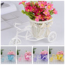 Organization Kids Gift Home Storages Bicycle Design Bike Rattan Storage Basket