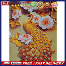 Art Special Shaped Flower Peafowl Picture Drill Diamond 5D Part Kit DIY Paint